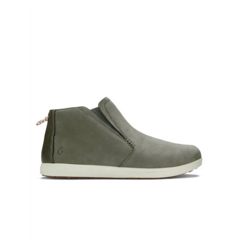 Olukai Women's Hawai'iloa Manu Hope Booties In Dusty Olive/Cloud Size 8
